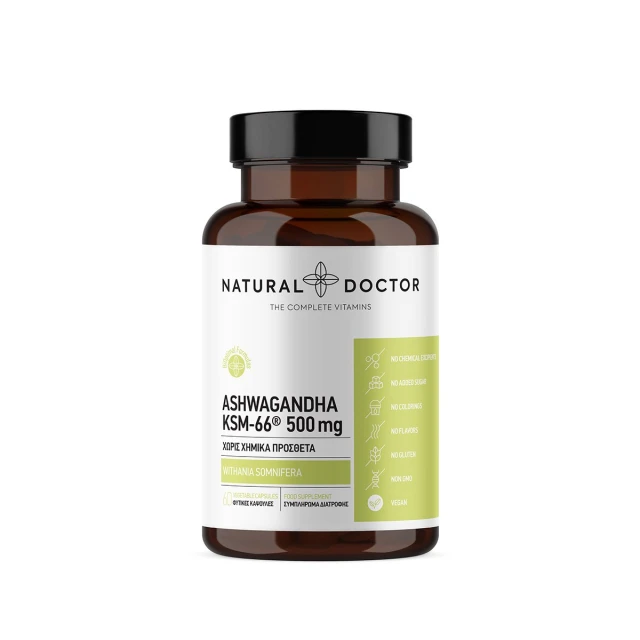 NATURAL DOCTOR - Ashwagandha KSM-66 500mg - 60caps